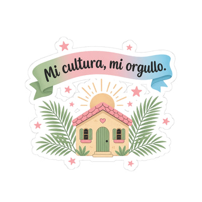 Mi Cultura Casita Sticker