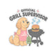 Official Grill Supervisor Sticker