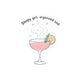 Sleepy Girl Coupe Sticker