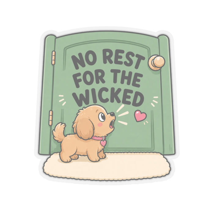 Tiny Bathroom Bodyguard Sticker