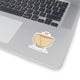 Cracked Gilded Fine Sticker