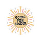 Going For Golden Kiss-Cut Sticker