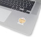Cracked Gilded Fine Sticker
