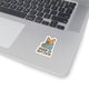 Over It, But Cute Sticker