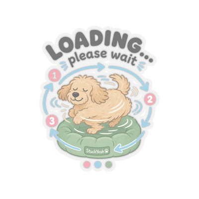 Loading... Please Wait Sticker