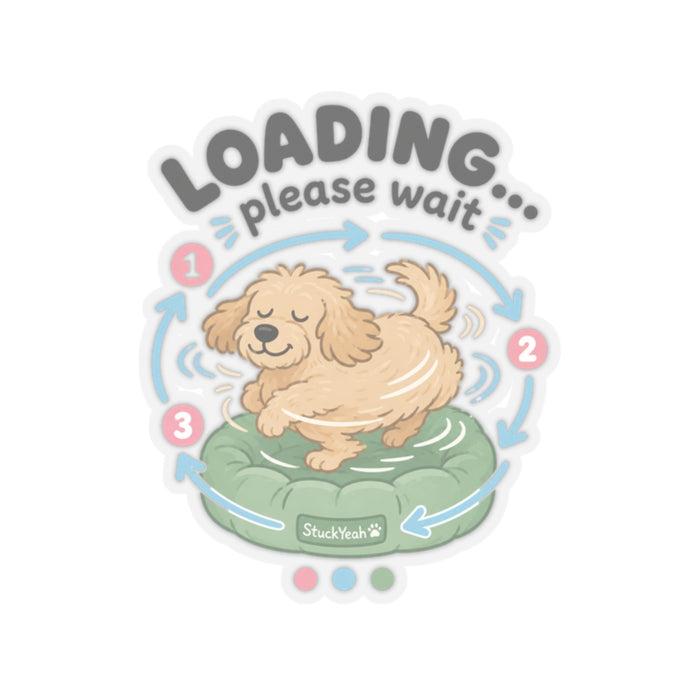 Loading... Please Wait Sticker