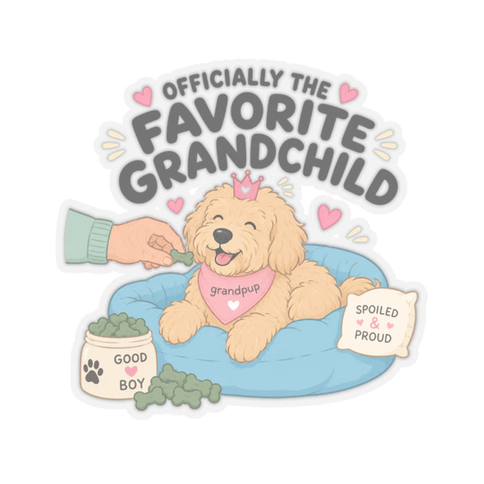 Officially the Favorite Grandchild Sticker