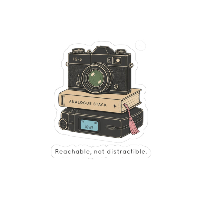 Analogue Stack Sticker
