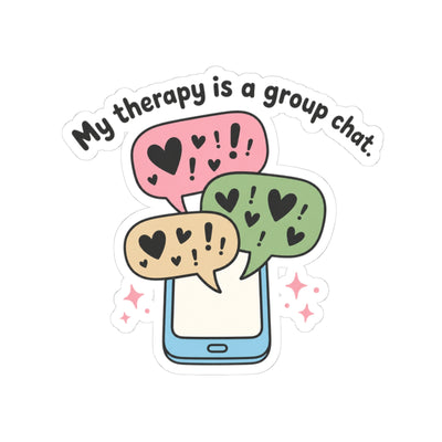 Group Chat Therapy Sticker
