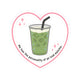 Iced Matcha Boyfriend Sticker