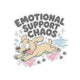 Emotional Support Chaos Sticker