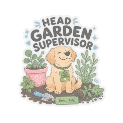 Head Garden Supervisor Sticker