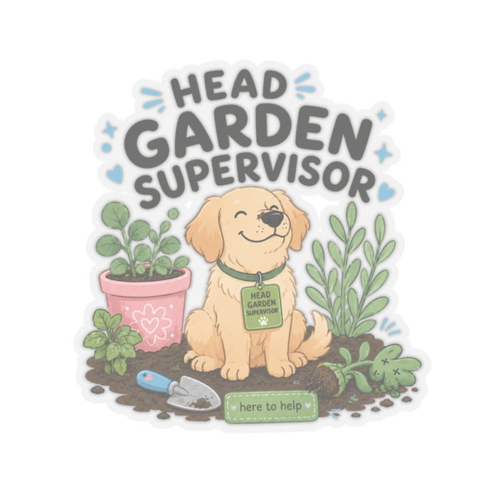 Head Garden Supervisor Sticker